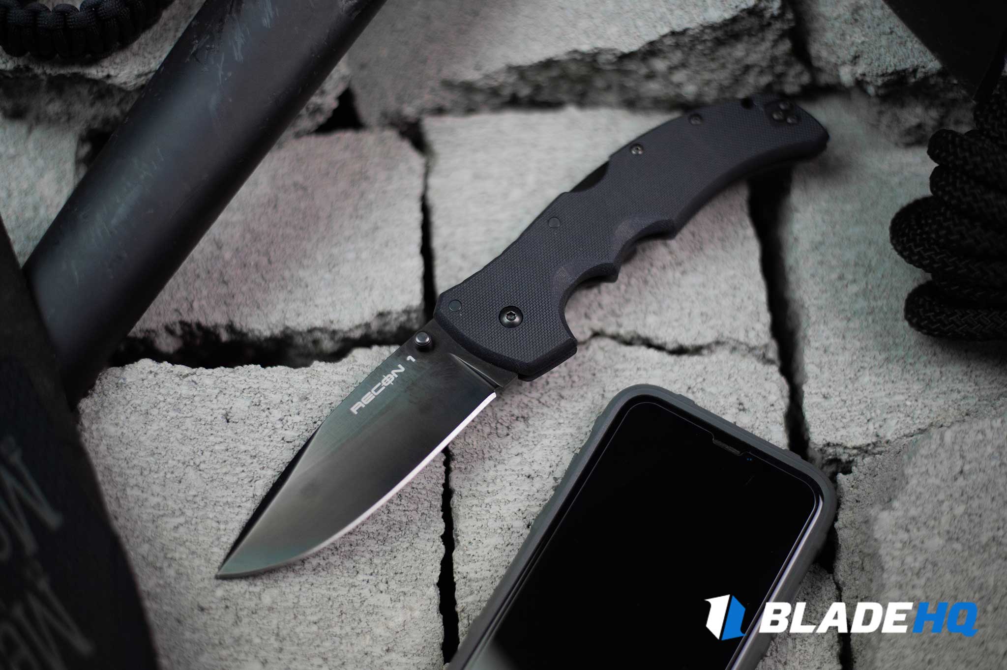 Cold Steel Recon 1 Review Heavy Duty Knife Test Blade HQ